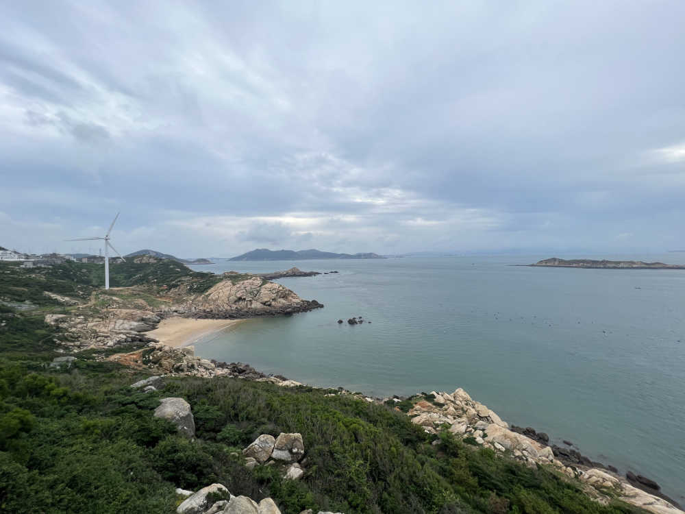 平潭海滩远景