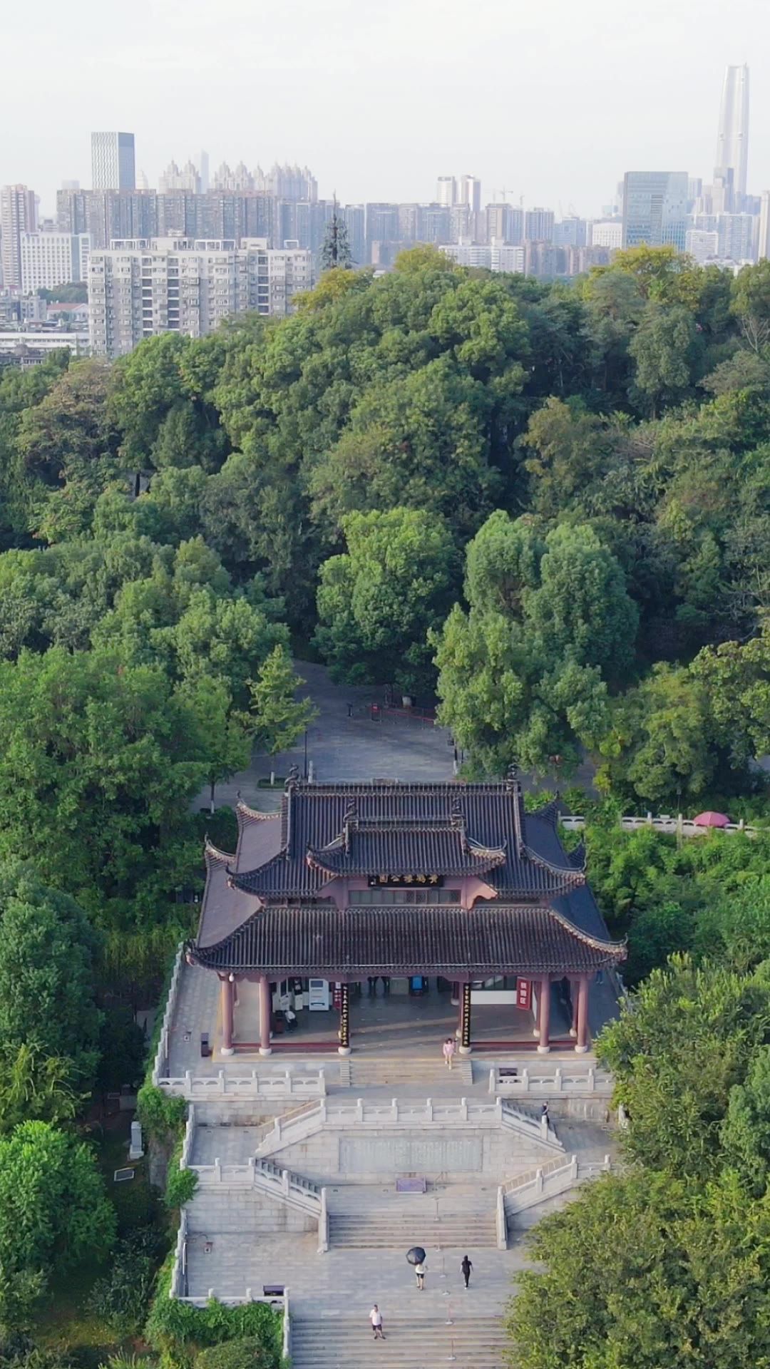  旅游景区武汉黄鹤楼5A景区竖屏