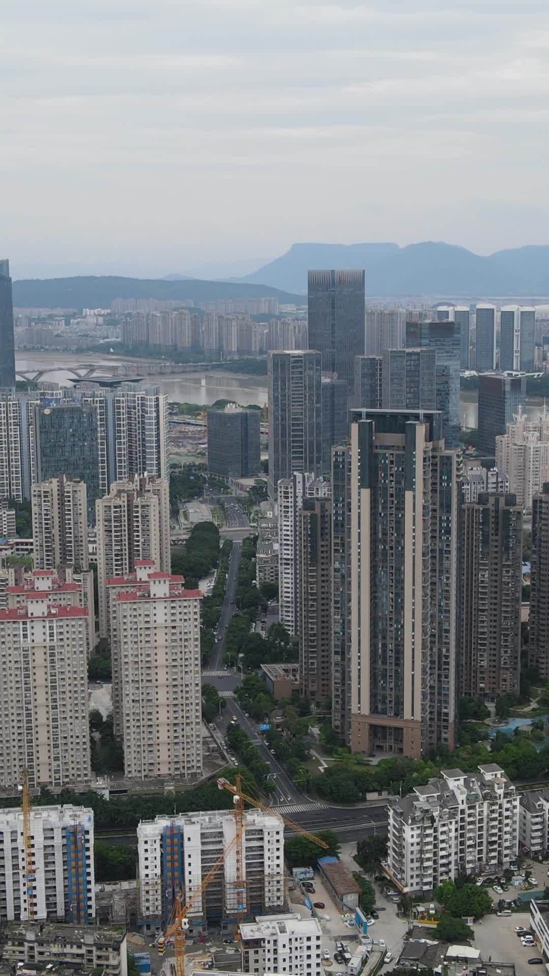 都市全景俯瞰