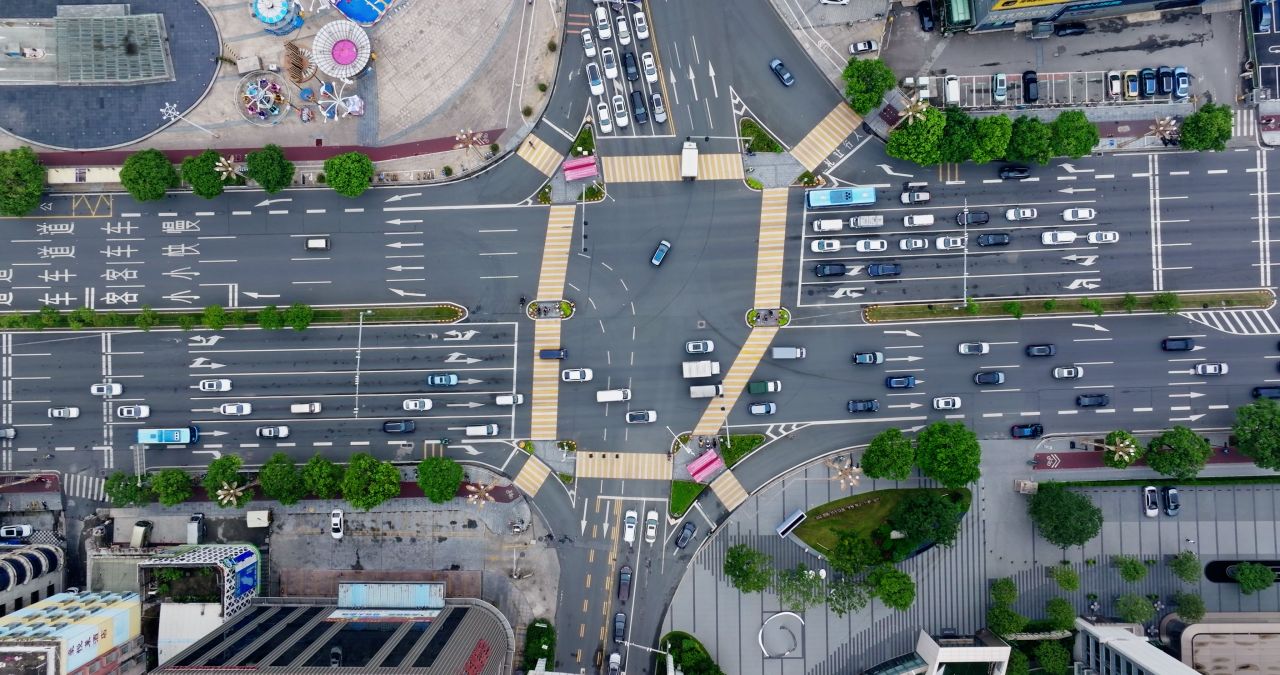 广东东莞城市建筑风光航拍 6