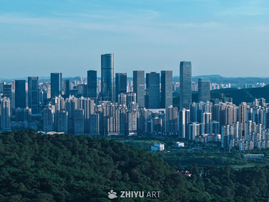 都市与自然的和谐画卷