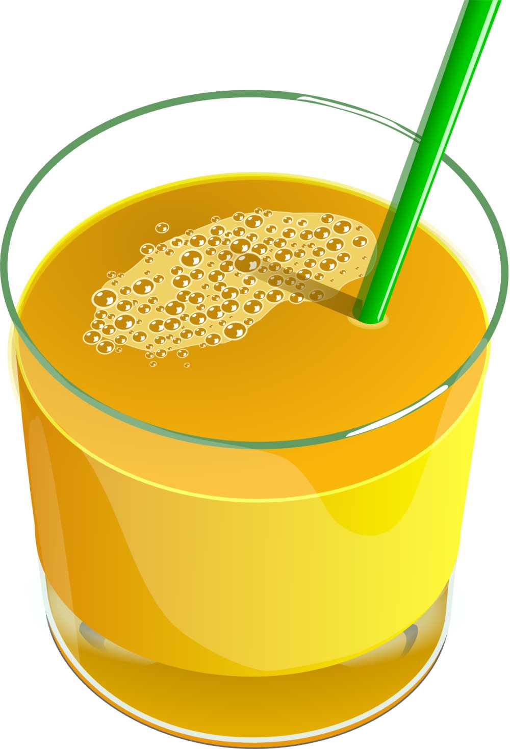 果汁橙色喝饮料玻璃玻璃稻草健康新鲜颜色液体早餐茶点气泡