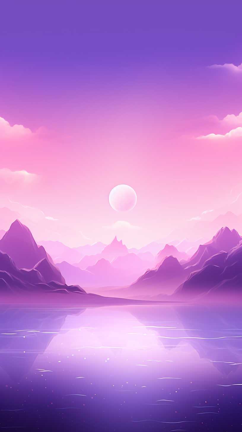 紫色唯美背景