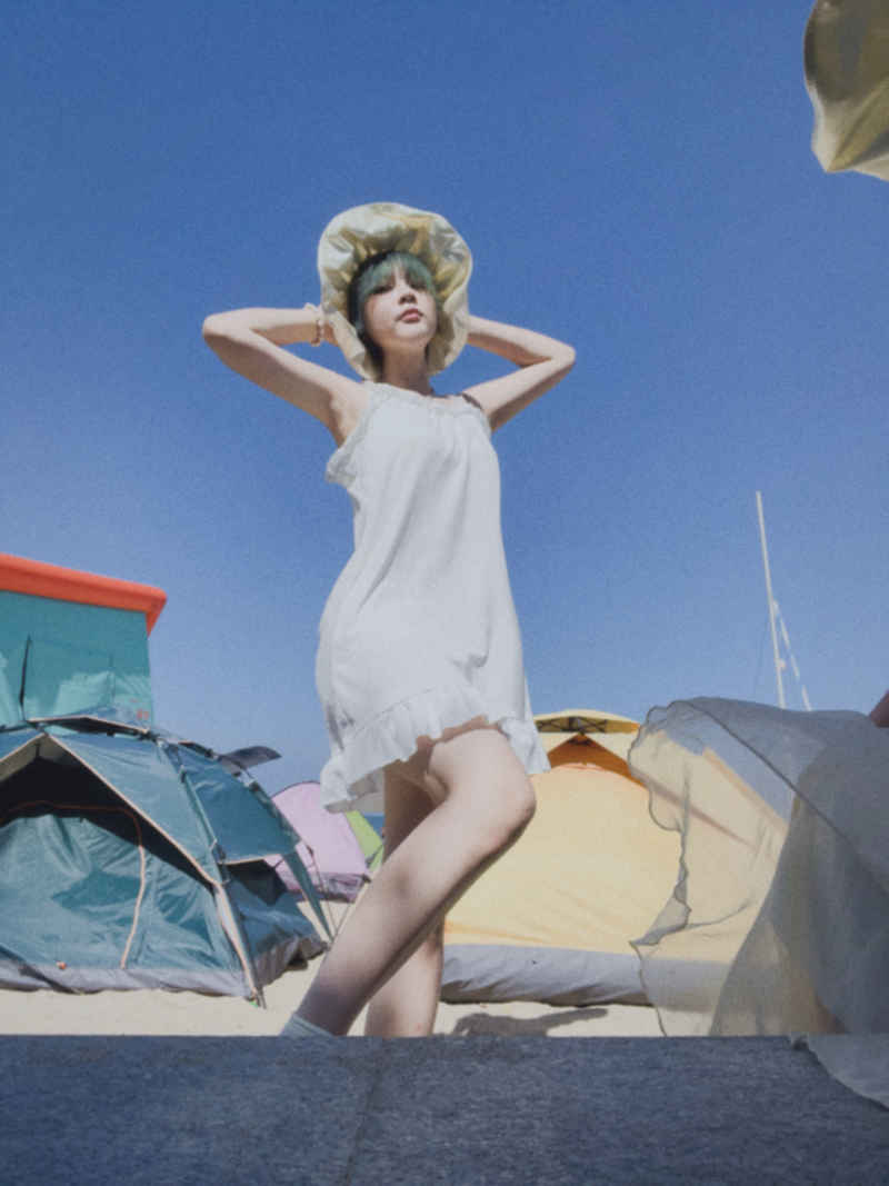夏日写真少女