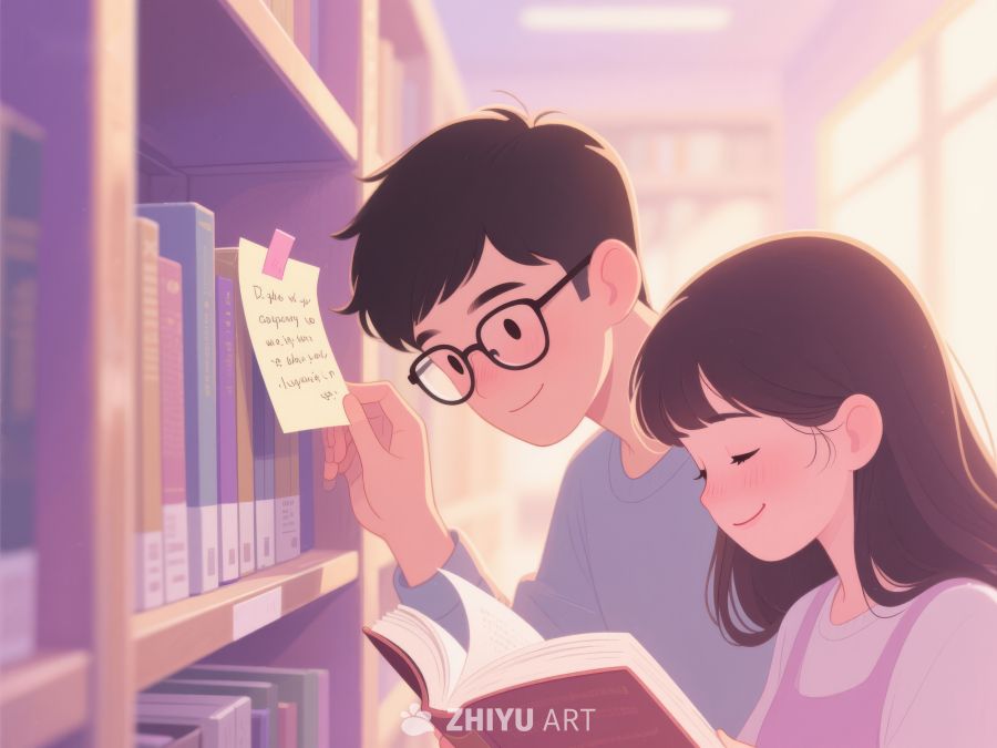 图书馆里共读的温馨时光 672