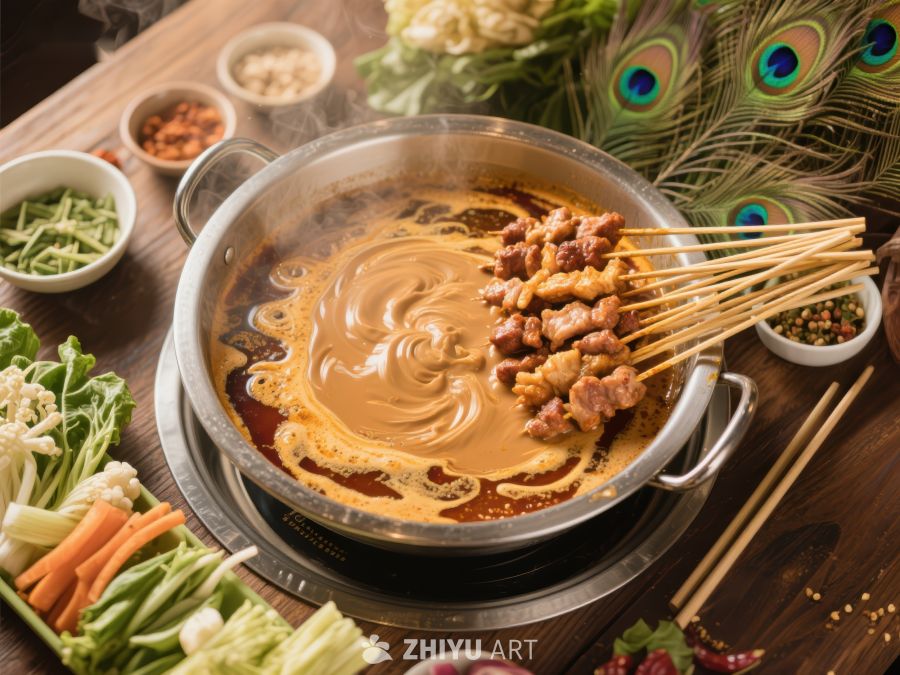 火锅盛宴：热气腾腾的美味 188