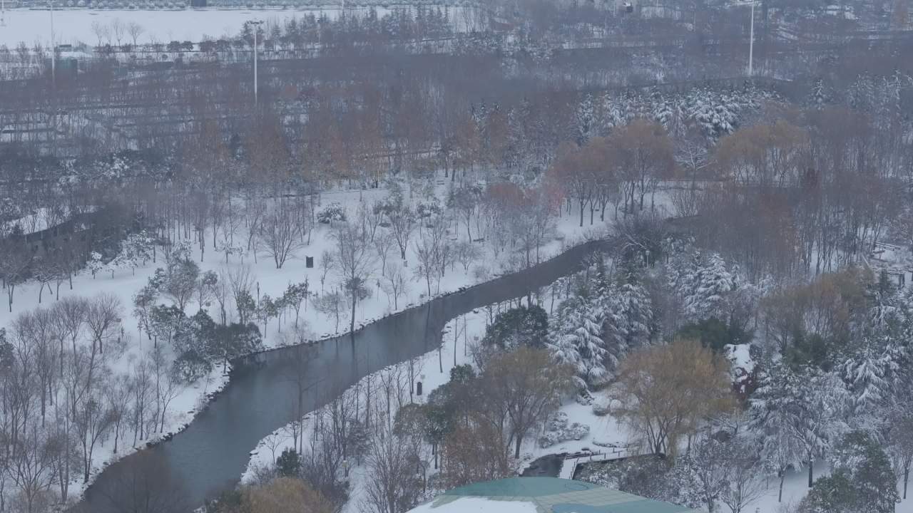 冬日雪景
