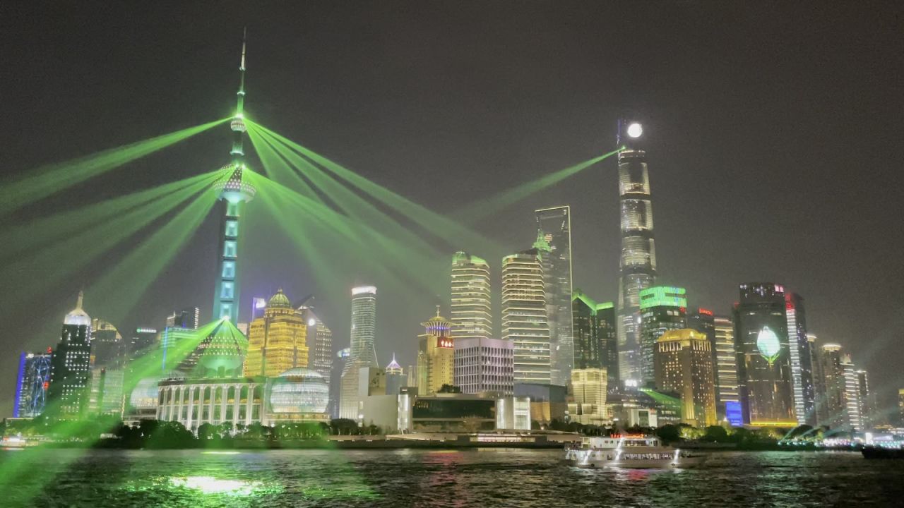 上海陆家嘴夜景