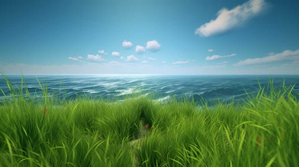 绿色夏季凉快背景图
