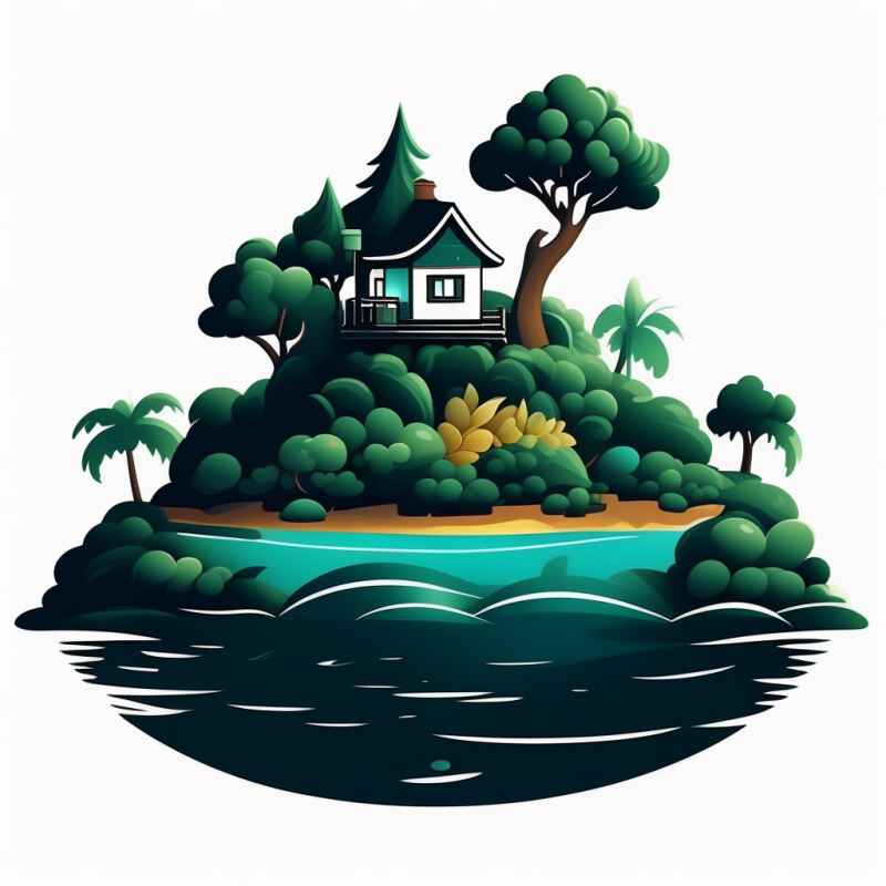 可爱岛矢量剪贴艺术 8