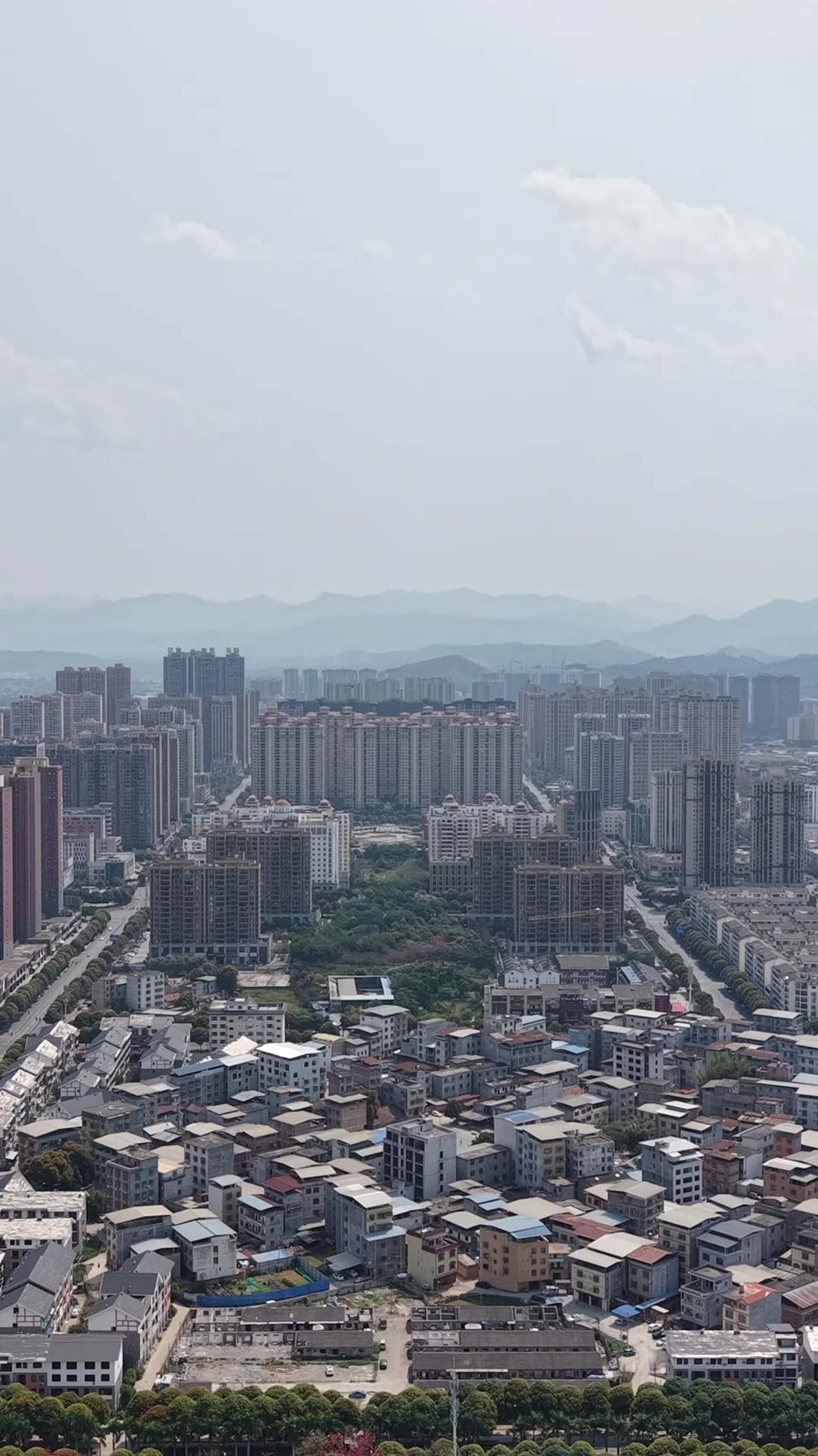 城市全景俯瞰