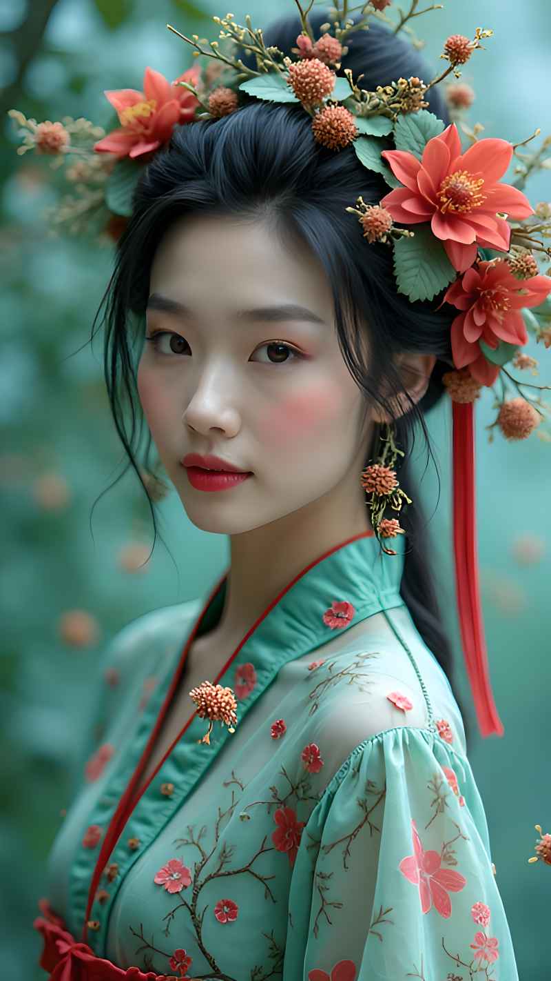 艺术美女新中式主体系列 78