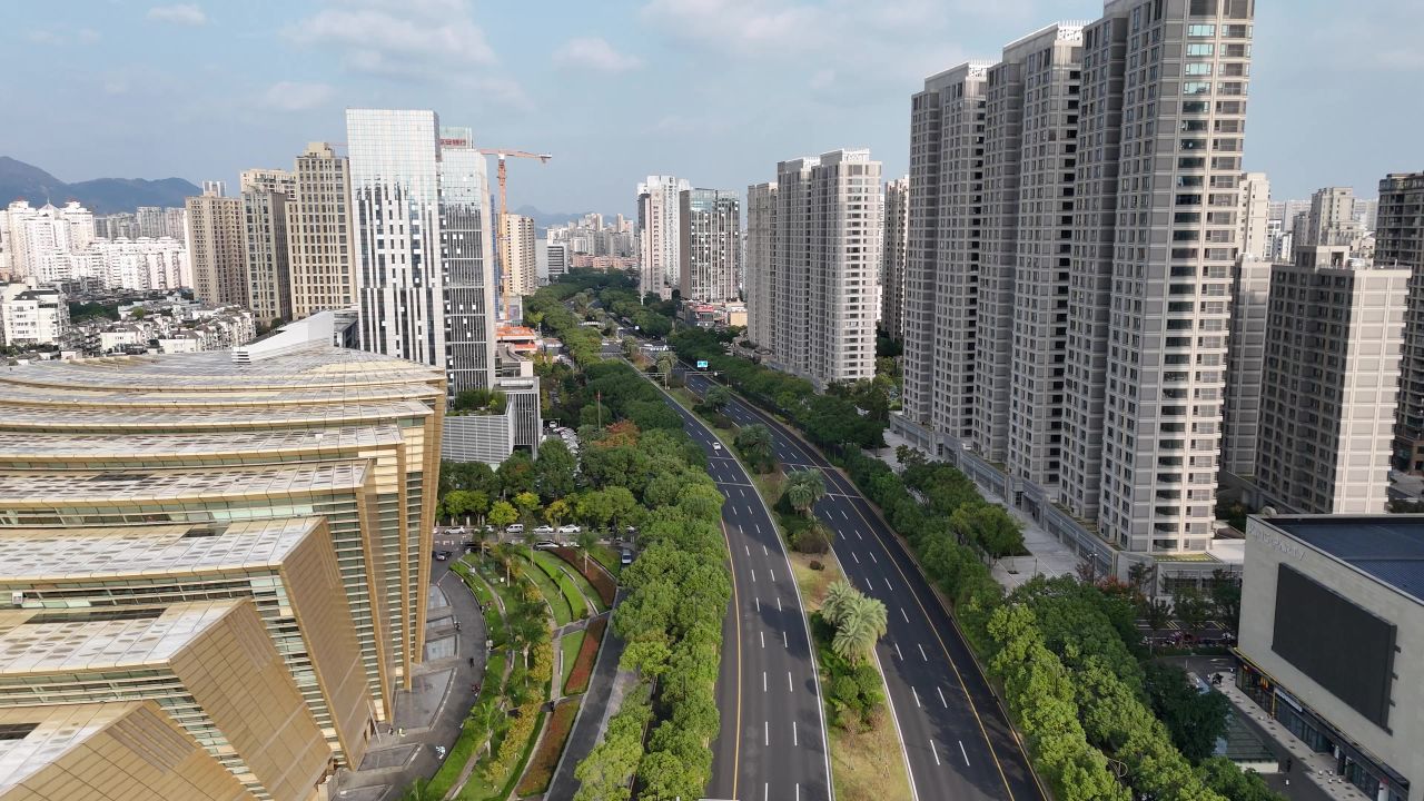 温州中央绿轴和天际线 20