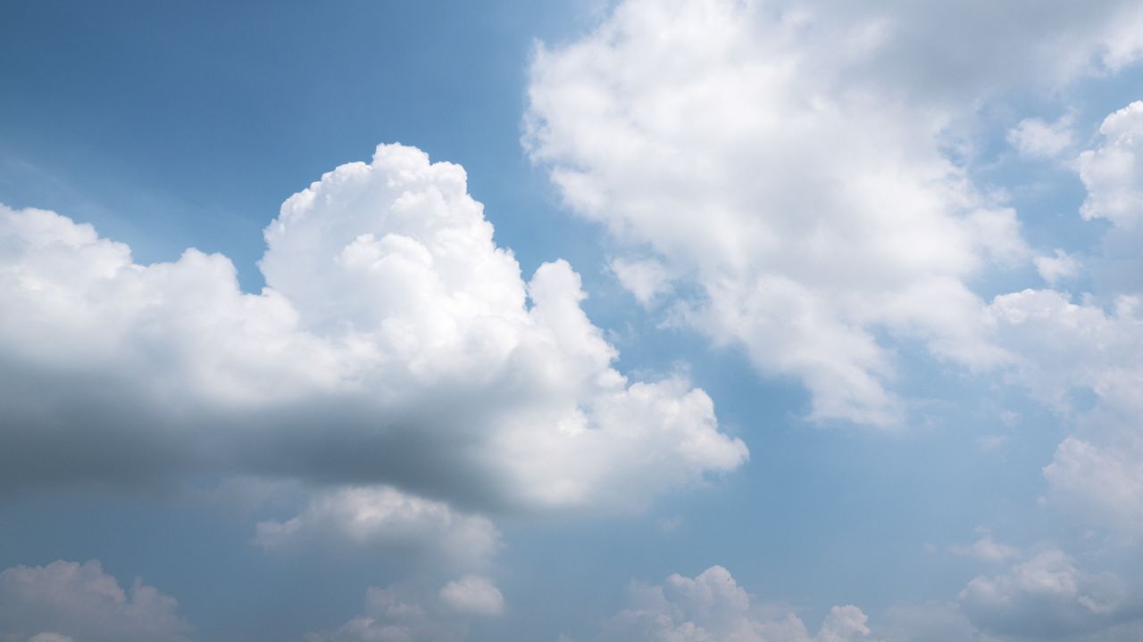 蓝天白云天空天气晴朗延时摄影 20