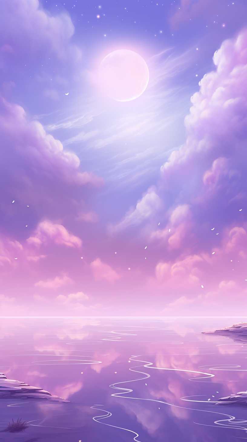 紫色艺术唯美背景