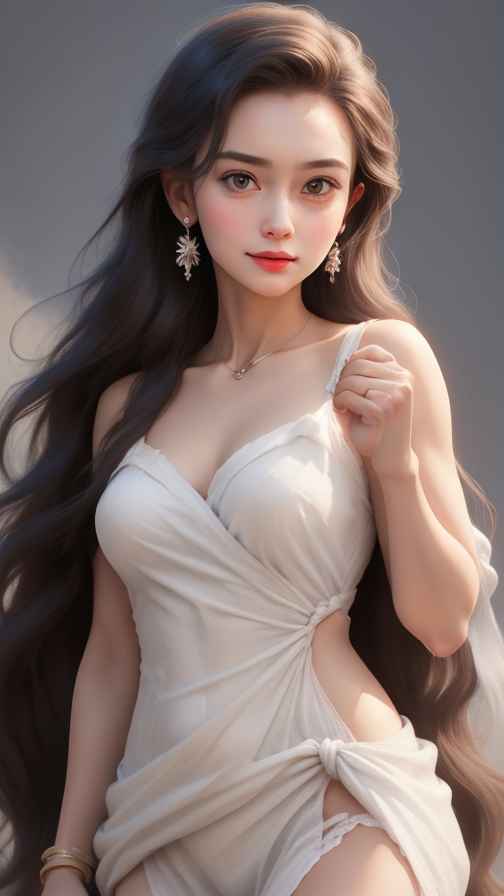 吊带美女