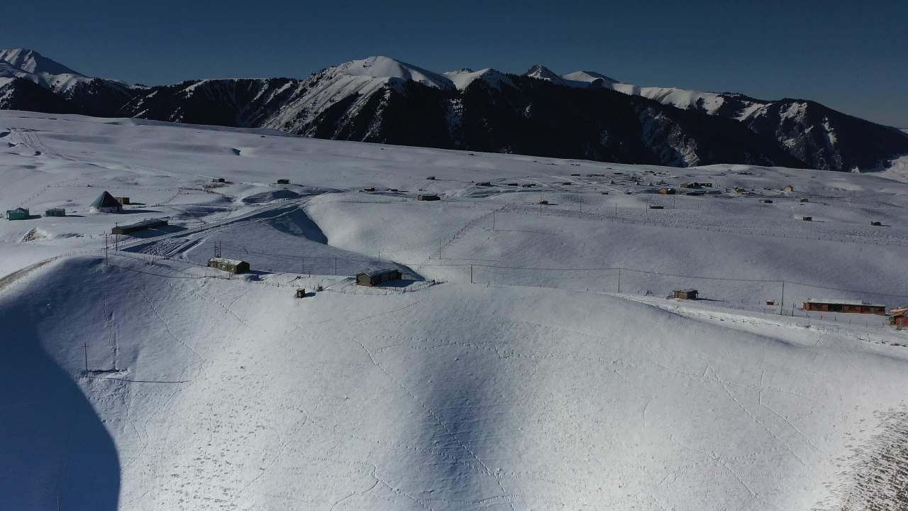 雪乡冬日景色