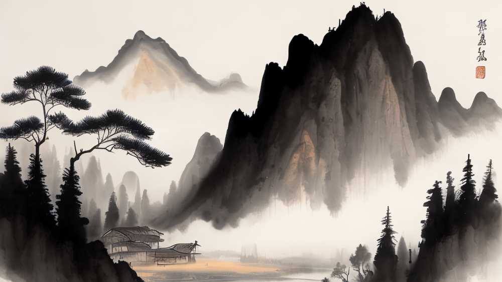 山水画中国风9
