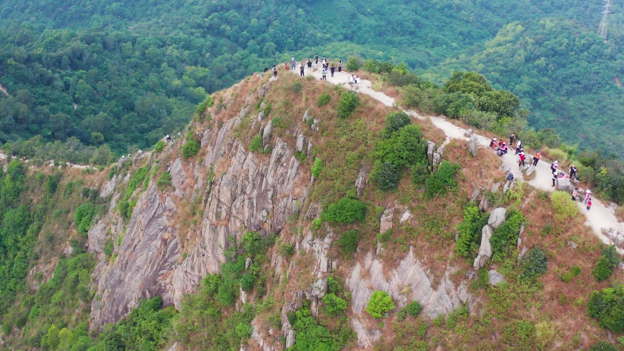 二四年再登中山丫髻山 六