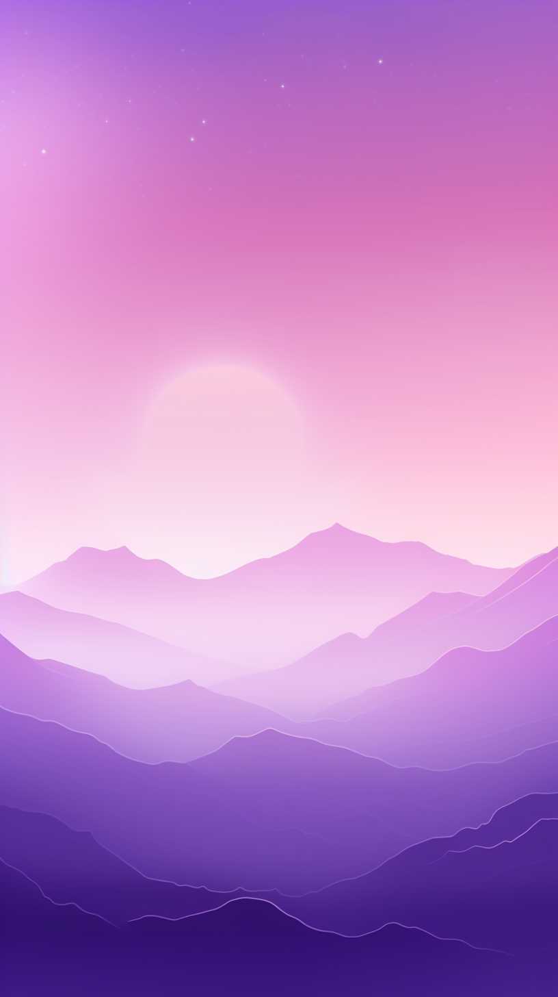 紫色唯美背景图