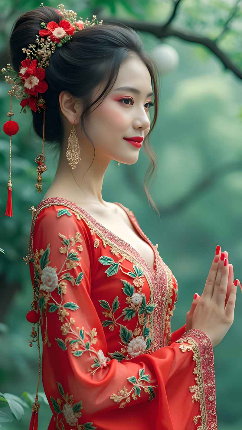 艺术美女新中式主体系列 15