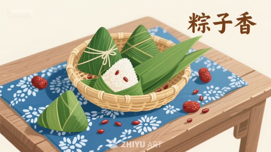 端午节粽子香，传统美食展示 100