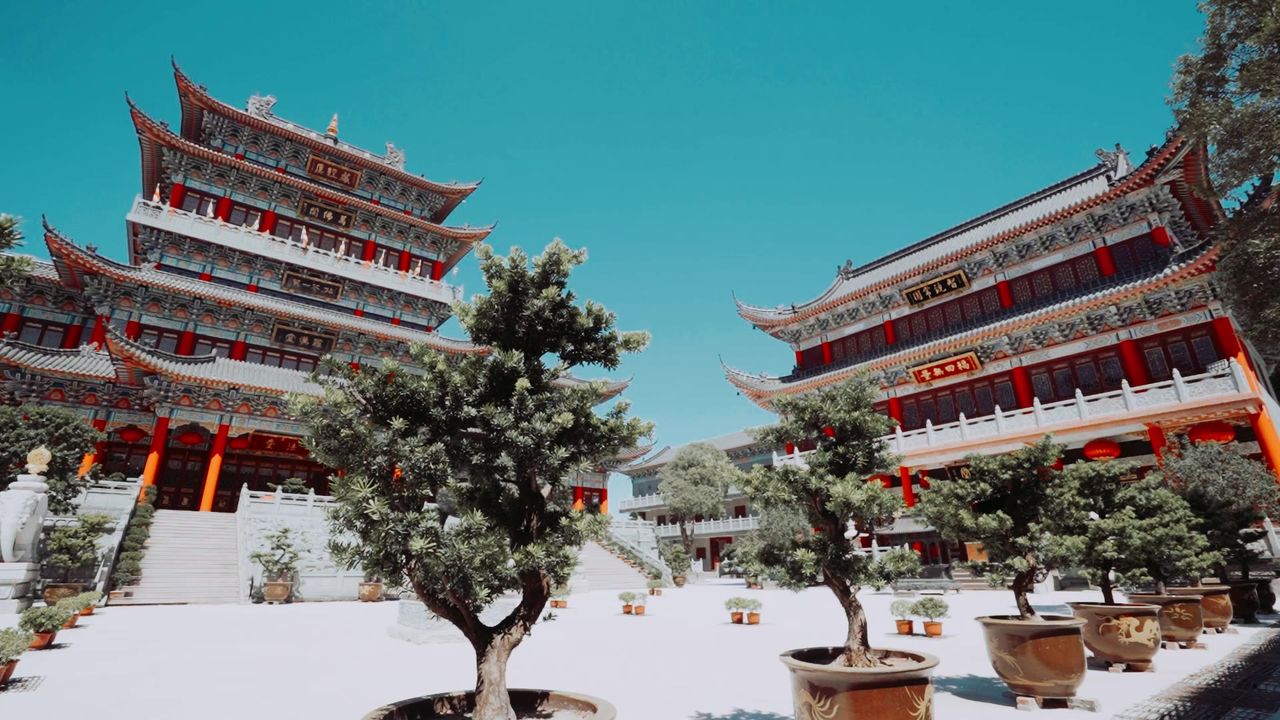 寺院场景