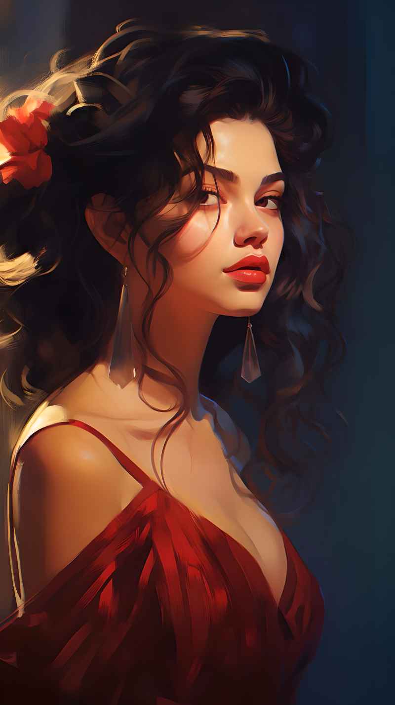 高清美女