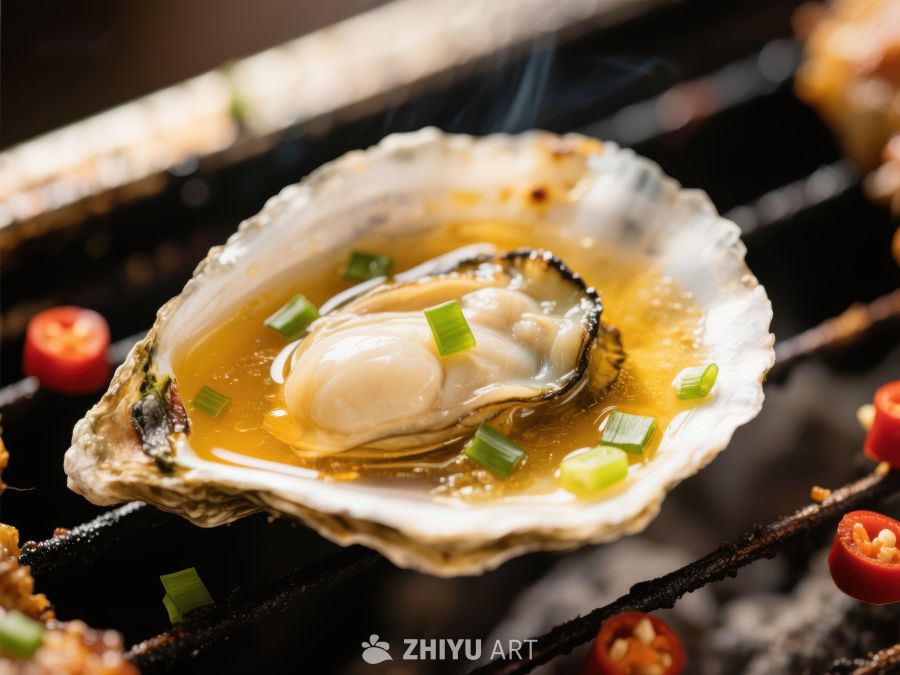 烤生蚝：鲜美多汁的海鲜美味 302