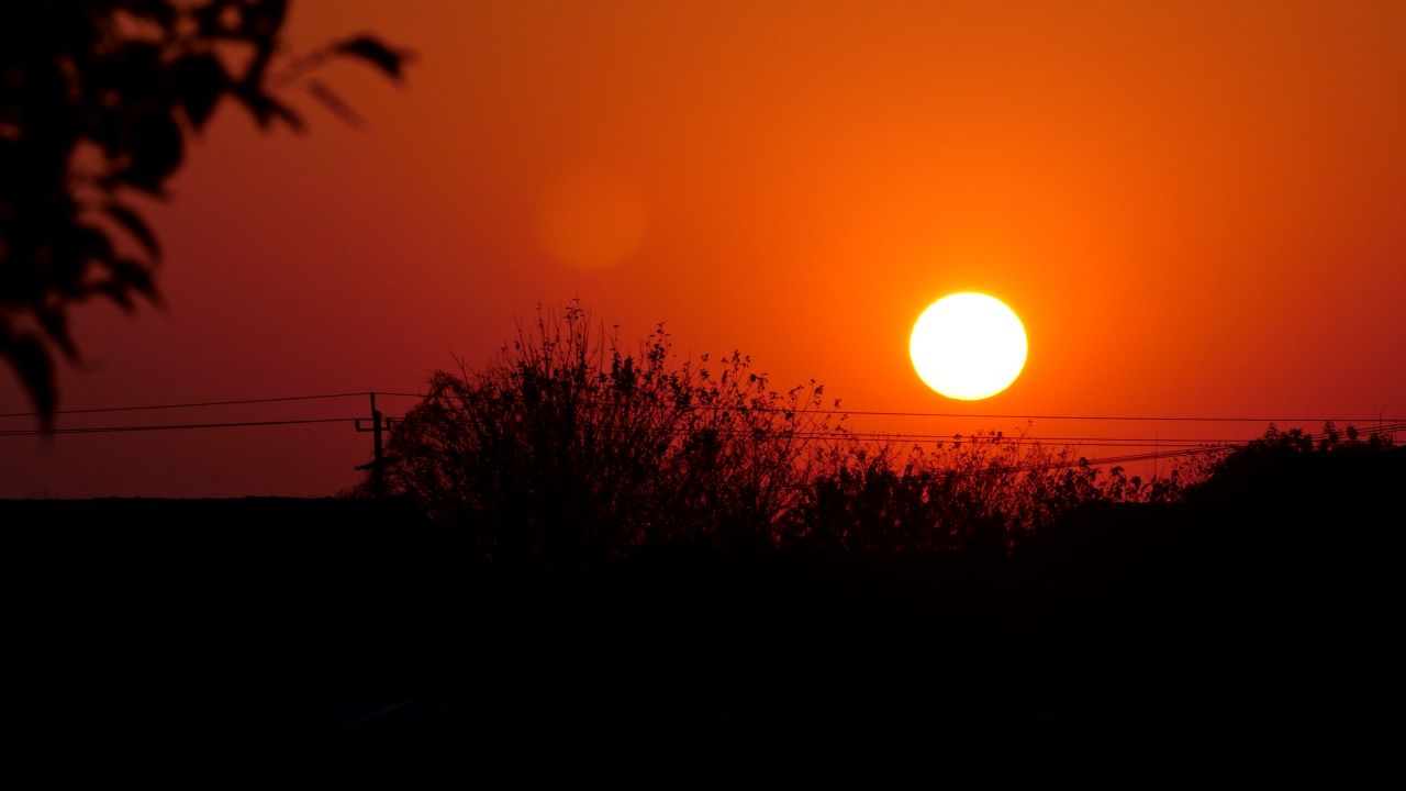夕阳西下