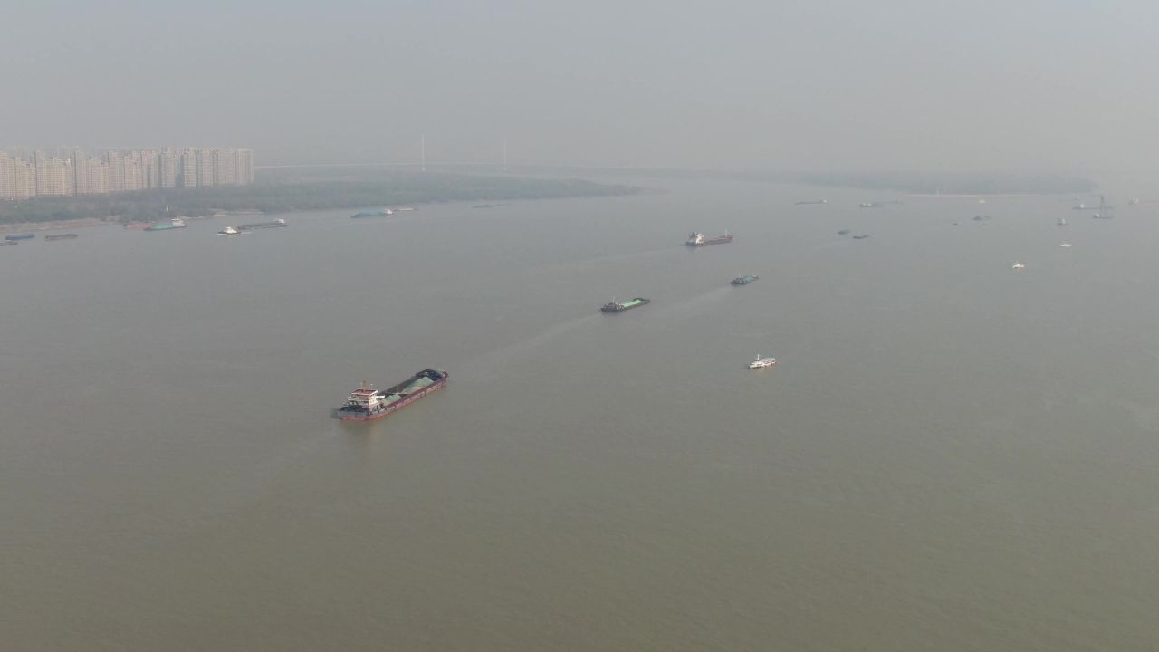江苏南京城市风光旅游景区地标建筑航拍 