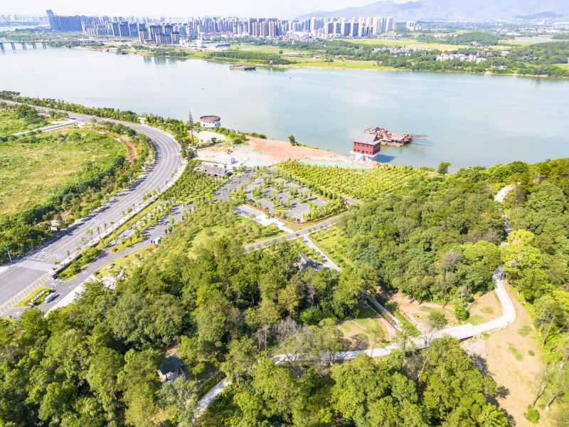 江西吉安神岗山航拍摄影图 