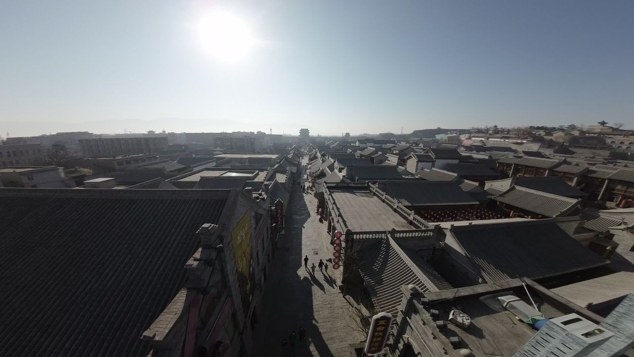 忻州古城穿越机拍摄
