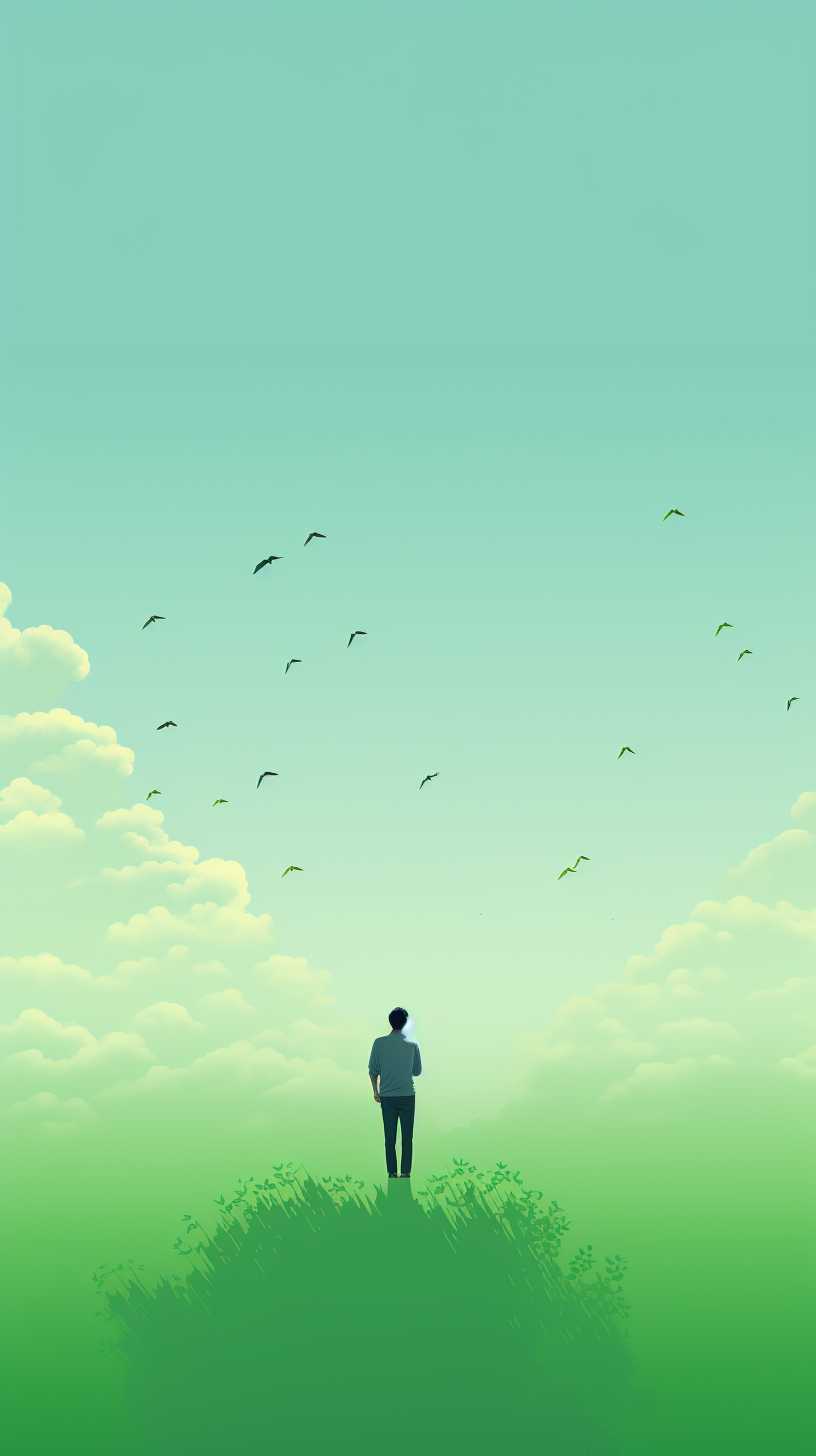 浅绿色背景图