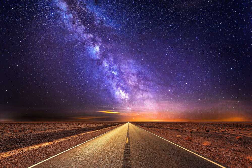 路公路银河系天空