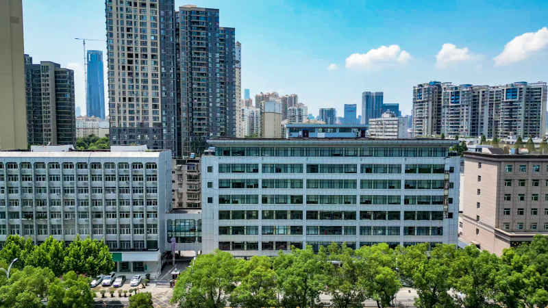 湖北武汉城市风光旅游景区航拍 
