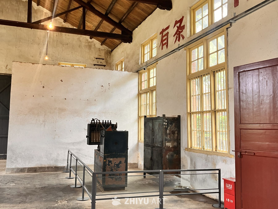旧工厂内部展示
