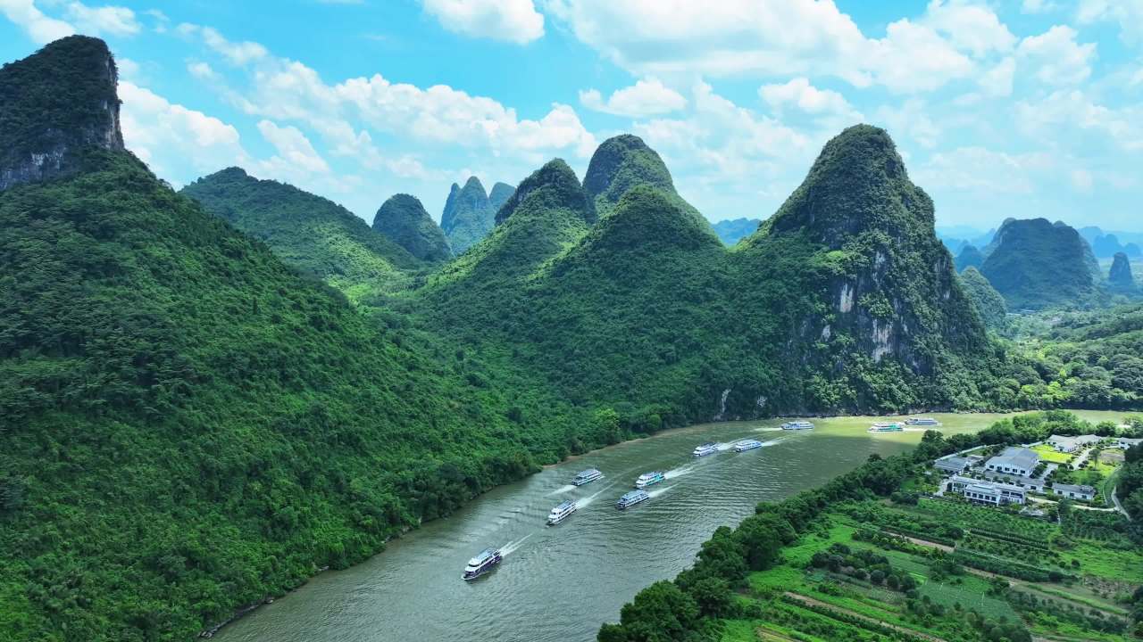 漓江山水画卷