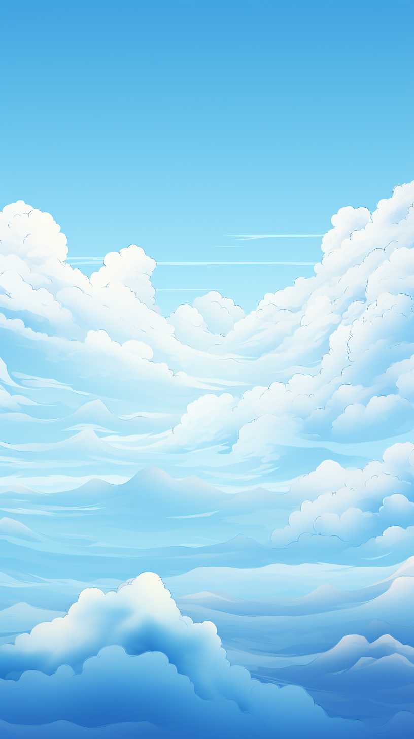 浅蓝色唯美背景