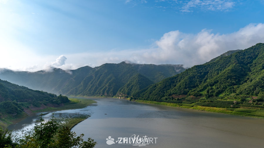 浑江江景