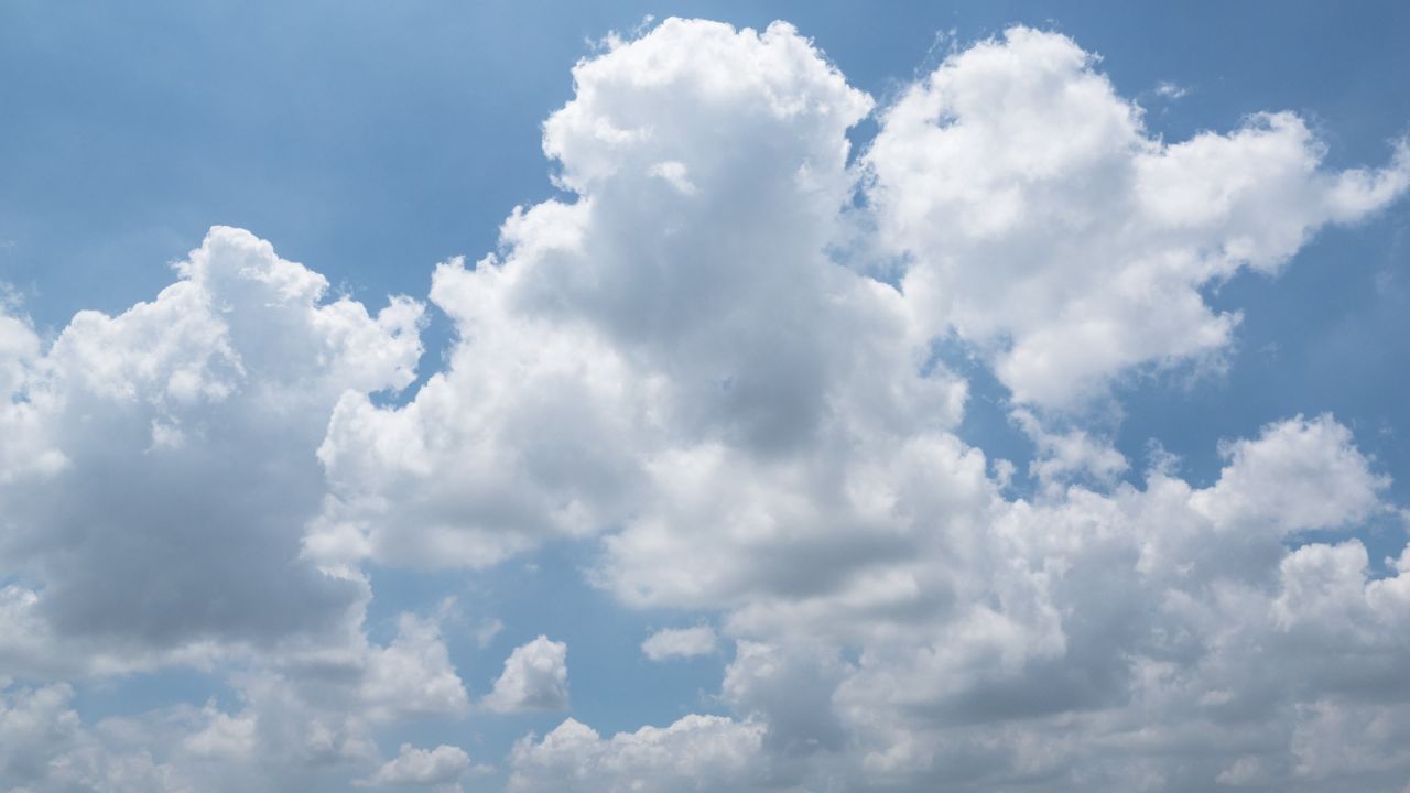 蓝天白云天空天气晴朗延时摄影 10