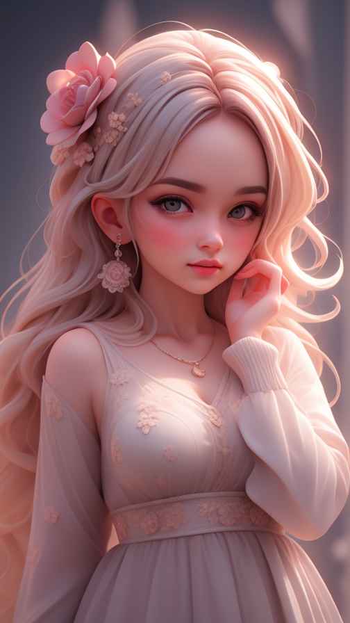 可爱治愈女孩
