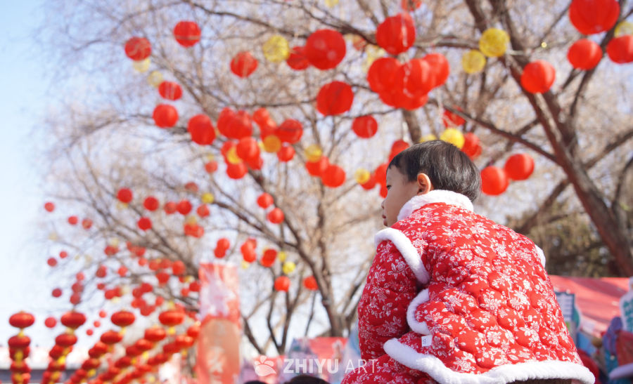 兰州黄河市集春节氛围浓厚 13