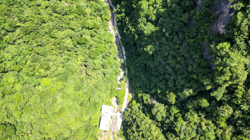 大自然丛山峻岭山川航拍  
