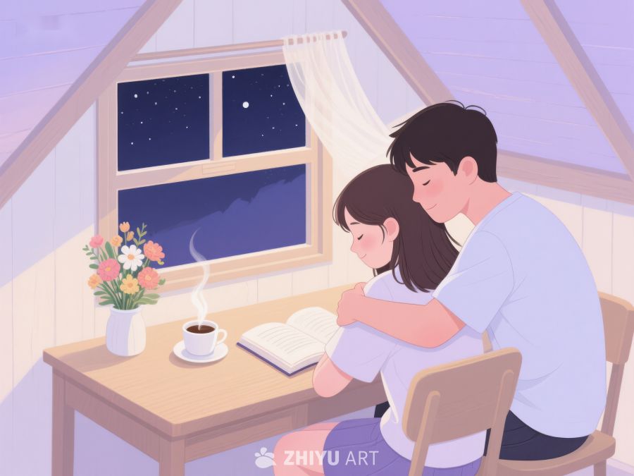 温馨夜晚，共读时光 868
