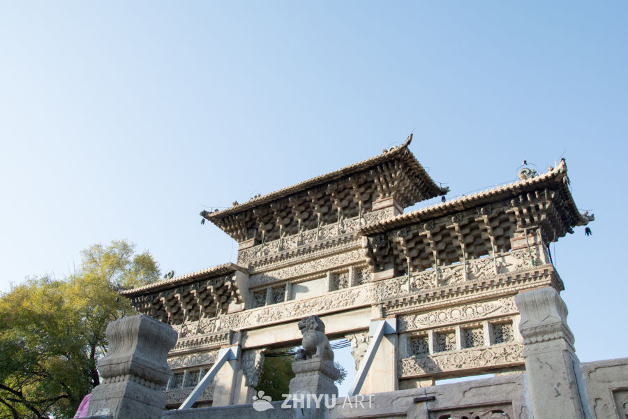 沈阳清昭陵石牌楼