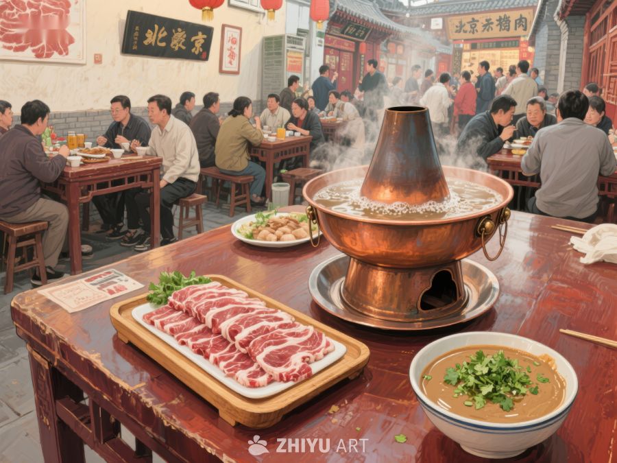 火锅宴席，热气腾腾的美食体验 200