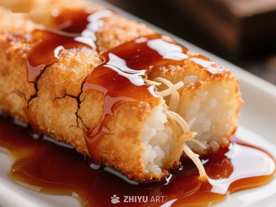 酥脆炸物配浓郁酱汁 887