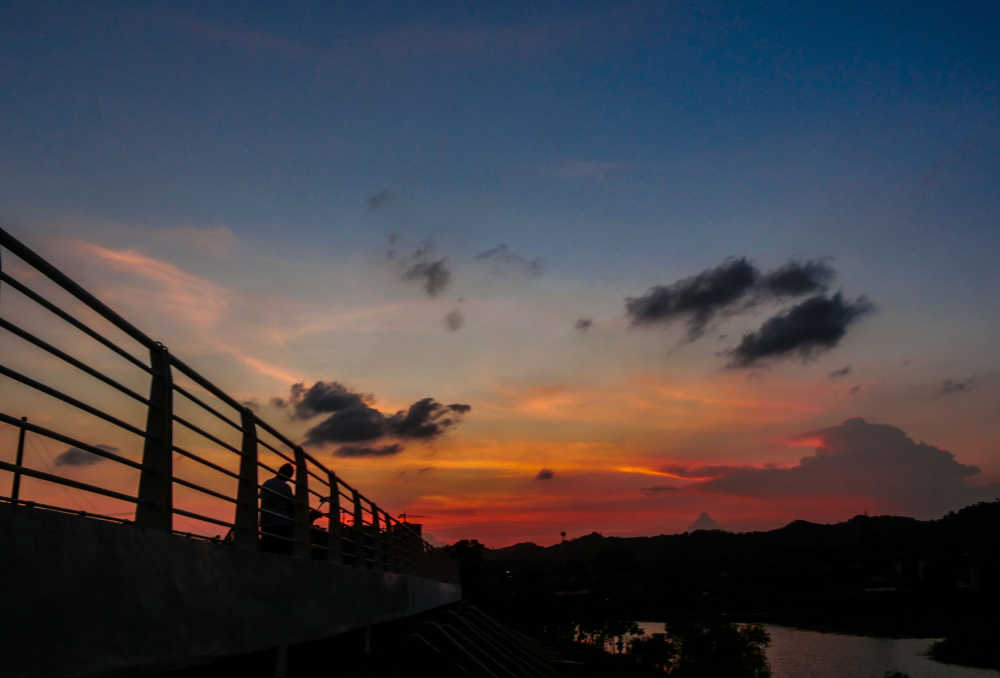 夕阳