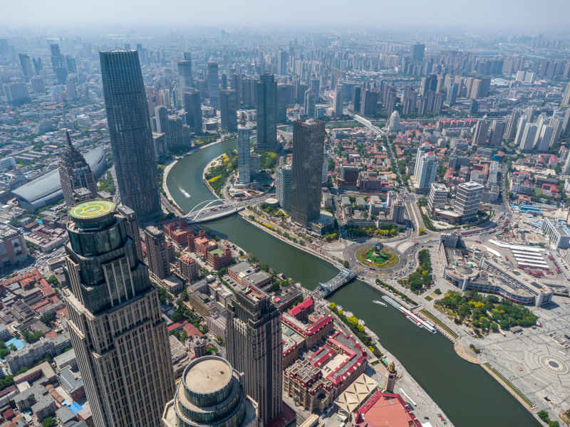 海河沿岸